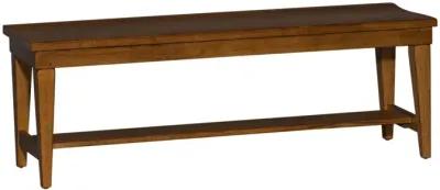 Liberty Furniture Hearthstone Rustic Oak Bench