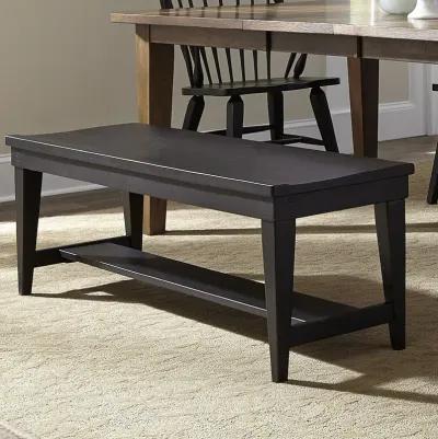 Liberty Furniture Hearthstone Black Bench