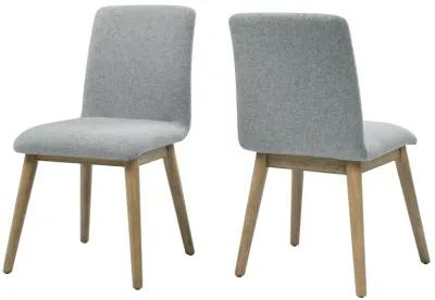 VIDA UPHOLSTERED SIDE CHAIR GRAY