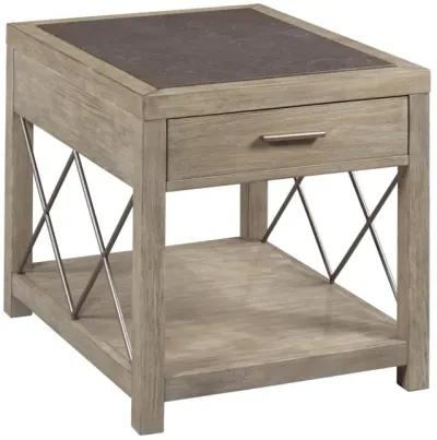 Hammary West End Bluestone Rectangular End Table