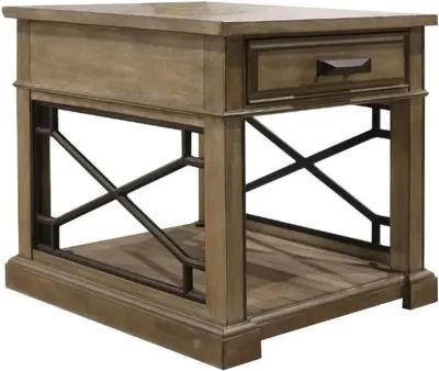 Parker House Sundance End Table in Sandstone Color