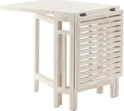 Crestview Savannah White Wash Dining Table