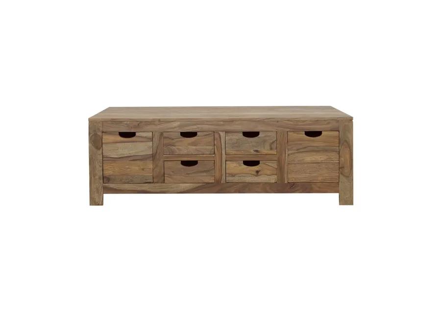 COFFEE TABLE NATURAL SHEESHAM