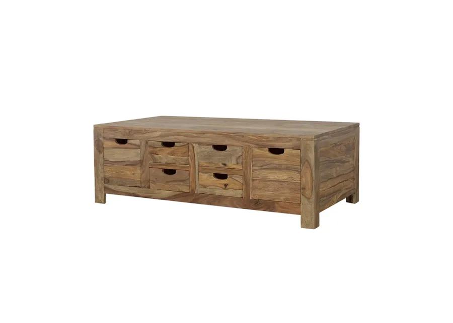 COFFEE TABLE NATURAL SHEESHAM