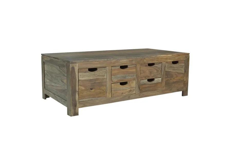 COFFEE TABLE NATURAL SHEESHAM