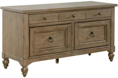 Liberty Furniture Americana Farmhouse Light Brown Credenza