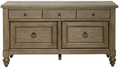 Liberty Furniture Americana Farmhouse Light Brown Credenza