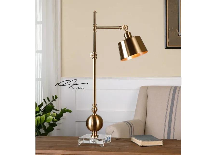 LATON BRUSHED BRASS TASK LAMP