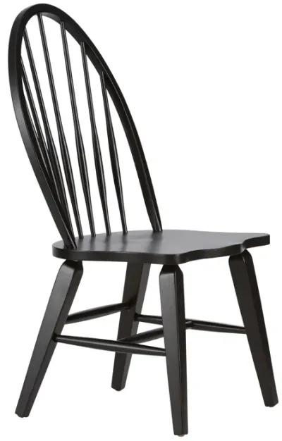 Liberty Furniture Hearthstone Black Side Chair