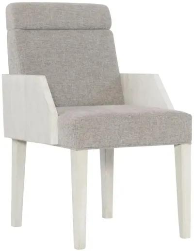 Bernhardt Foundations Linen Arm Chair