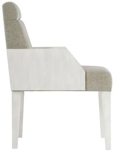 Bernhardt Foundations Linen Arm Chair