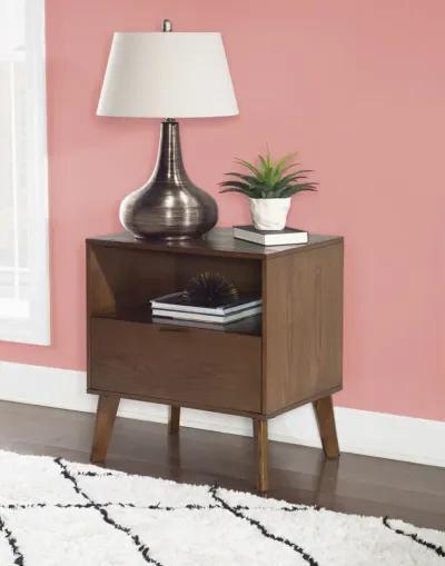 Linon Reid One Drawer Nightstand