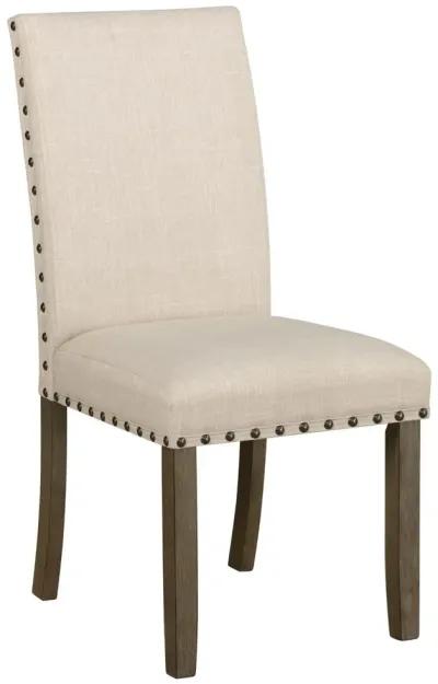 Coaster Ralland Upholstered Dining Side Chair Beige