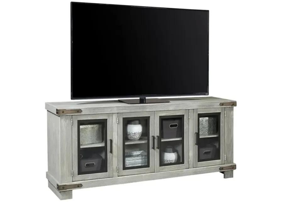 SAWYER LIGHTHOUSE GREY 78 INCH TV STAND CONSOLE