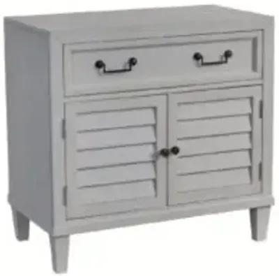 American Woodcrafters Dunescape 2 Door Nightstand in Painted White