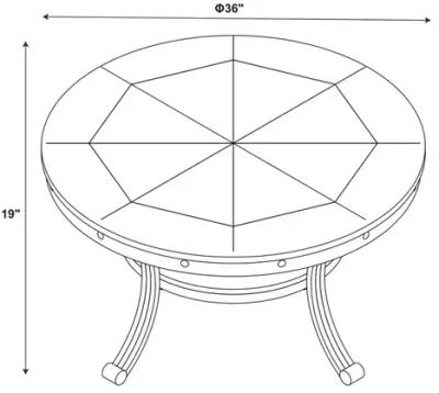 FRANKLIN COCKTAIL TABLE