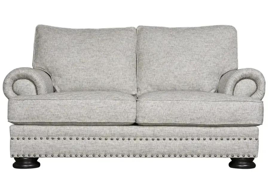 FOSTER FABRIC LOVESEAT WITHOUT PILLOWS