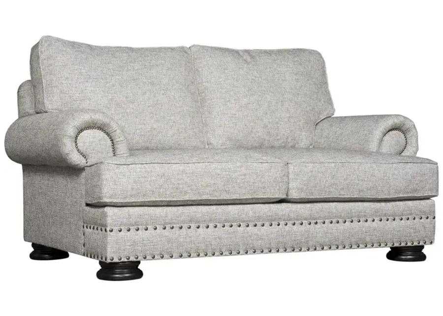 FOSTER FABRIC LOVESEAT WITHOUT PILLOWS