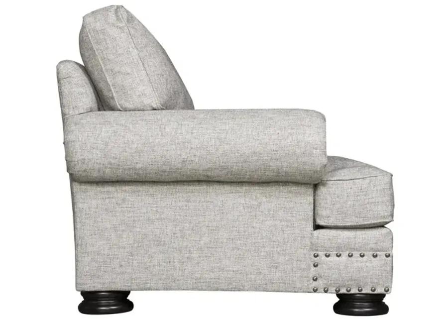 FOSTER FABRIC LOVESEAT WITHOUT PILLOWS