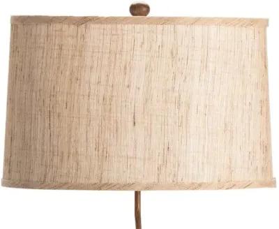 Crestview Shoreline Distressed White & Grey Accent Lamp