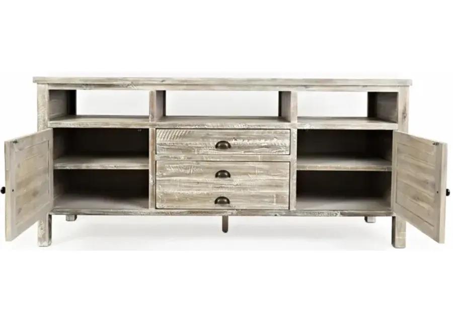 ARTISAN'S CRAFT 70 INCH MEDIA CONSOLE WASHED GREY