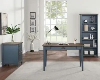 Martin Furniture Fairmont Dusty Blue Writing Table