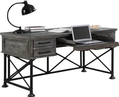 Gramercy Park Collection Writing Desk - Vintage Burnished Smoke