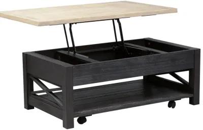 Liberty Furniture Heatherbrook Two-Tone Lift-Top Cocktail Table