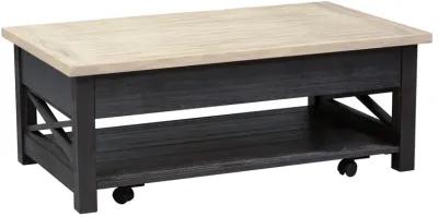 Liberty Furniture Heatherbrook Two-Tone Lift-Top Cocktail Table