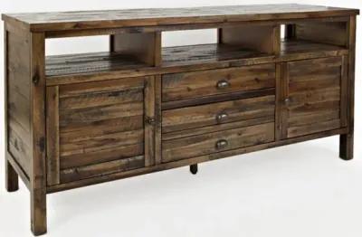 Artisans Craft 70 Inch Dakota Oak Media Entertainment TV Stand