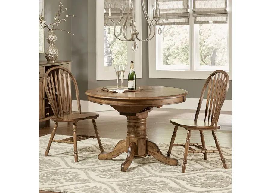 PEDESTAL TABLE - CAROLINA CROSSING