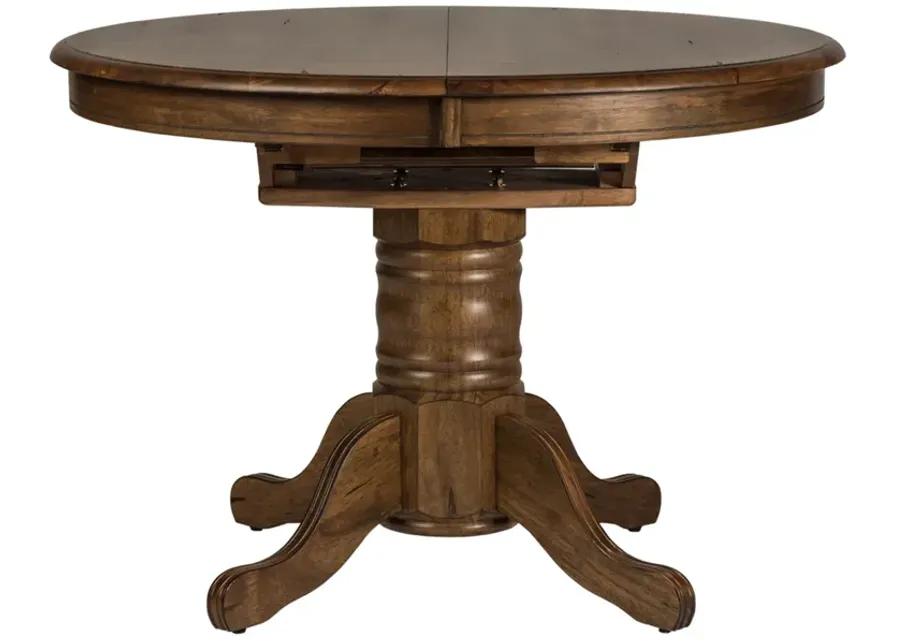 PEDESTAL TABLE - CAROLINA CROSSING