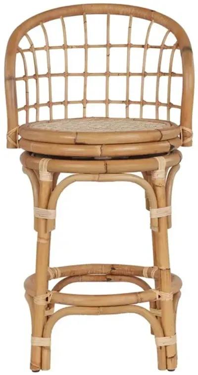 GETAWAY COASTAL LIVING HOME RATTAN COUNTER HEIGHT STOOL