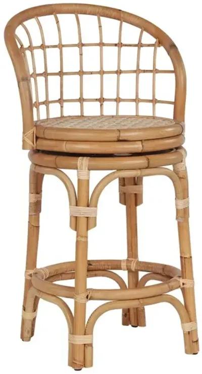 GETAWAY COASTAL LIVING HOME RATTAN COUNTER HEIGHT STOOL