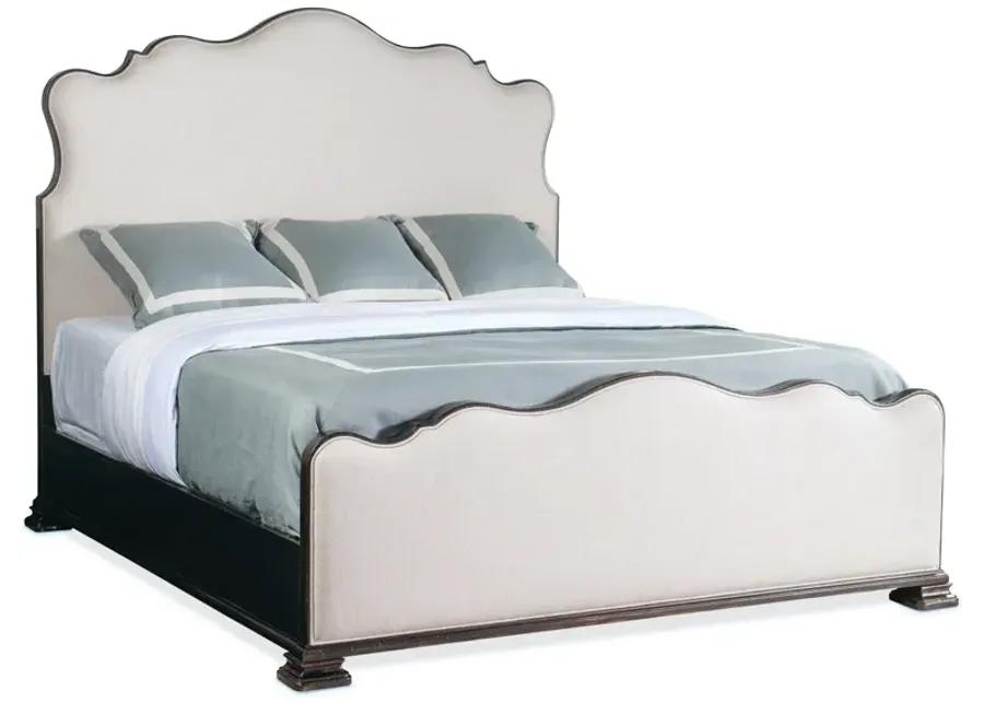 CHARLESTON KING UPHOLSTERED BED