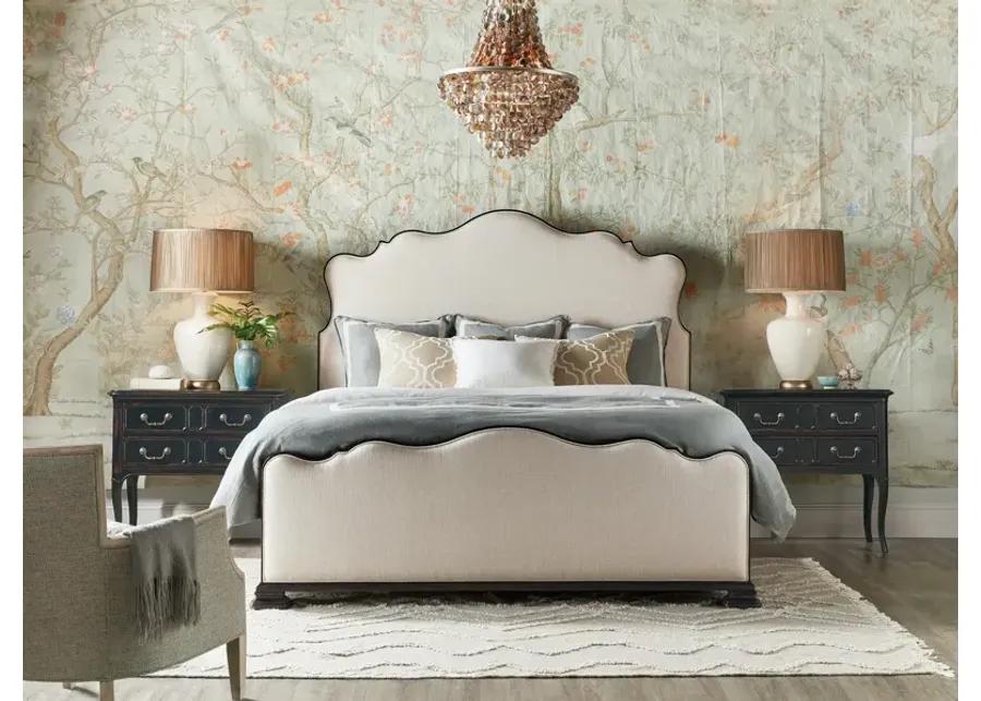 CHARLESTON KING UPHOLSTERED BED