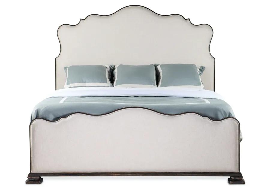 CHARLESTON KING UPHOLSTERED BED