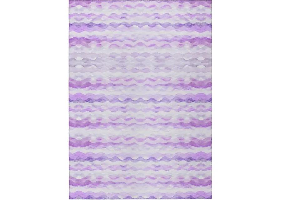 SEABREEZE VIOLET 5'X8' AREA RUG