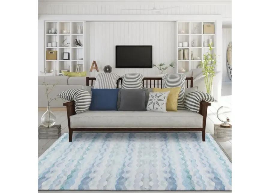 SEABREEZE DENIM 5'X8' AREA RUG