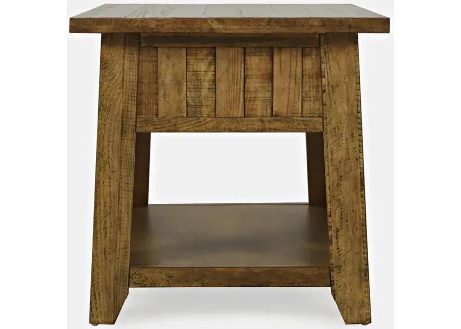 TELLURIDE END TABLE GOLD