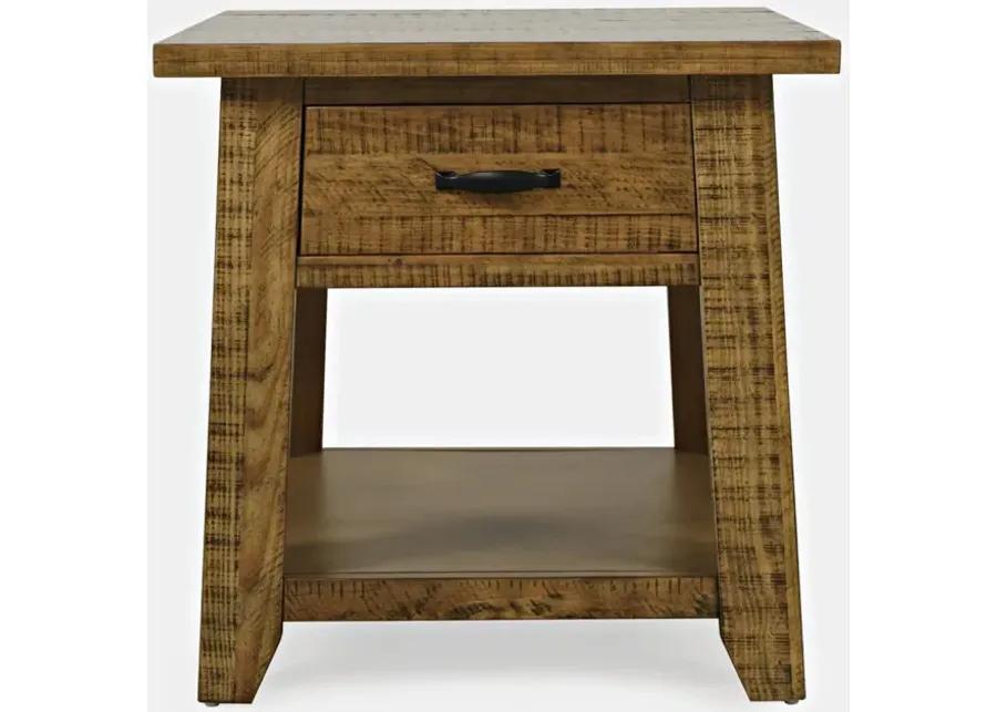 TELLURIDE END TABLE GOLD