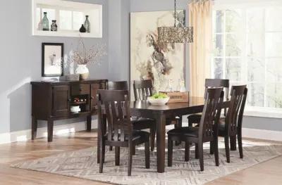 Ashley Haddigan Dark Brown Dining Extension Table