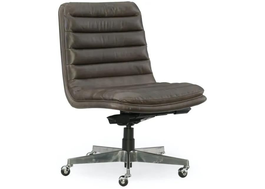 MEMENTO MEDAL WYATT EXECUTIVE SWIVEL TILT LEATHER OFFICE CHAIR