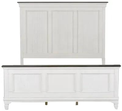 Liberty Furniture Complete California King Set Panel Bed, Dresser, Mirror & Nightstand Allyson Park