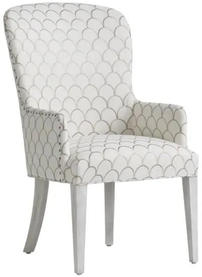 Baxter Upholstered Armchair - Oyster Bay