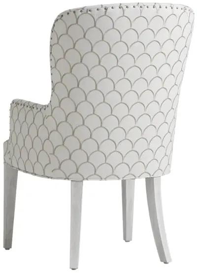 Baxter Upholstered Armchair - Oyster Bay