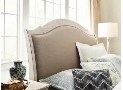 Kincaid Selwyn Kelly Cottage Upholstered Sleigh King Headboard