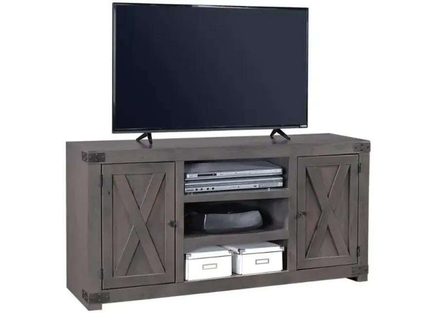 URBAN FARMHOUSE SMOKEY GREY 60 INCH TV STAND CONSOLE