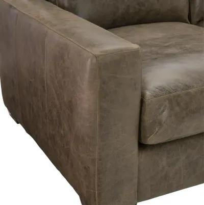 Bernhardt Dawkins Leather Sofa