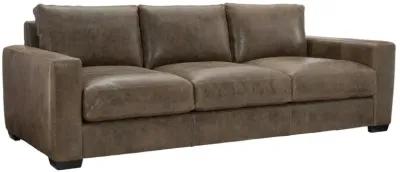 Bernhardt Dawkins Leather Sofa